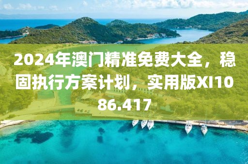 2024年澳门精准免费大全，稳固执行方案计划，实用版XI1086.417