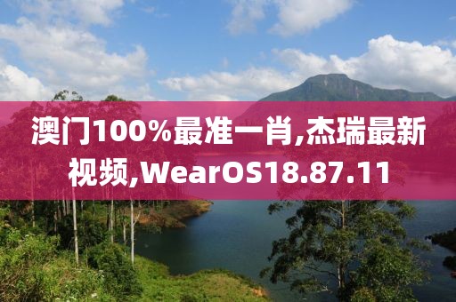 澳门100%最准一肖,杰瑞最新视频,WearOS18.87.11