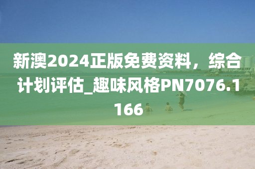 新澳2024正版免费资料，综合计划评估_趣味风格PN7076.1166