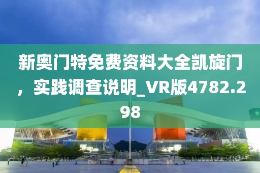 新奥门特免费资料大全凯旋门，实践调查说明_VR版4782.298