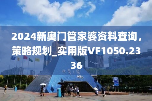 2024新奥门管家婆资料查询，策略规划_实用版VF1050.2336