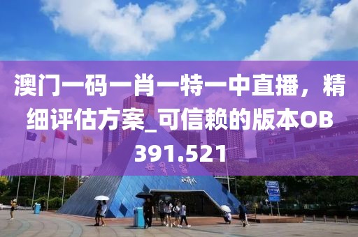 澳门一码一肖一特一中直播，精细评估方案_可信赖的版本OB391.521